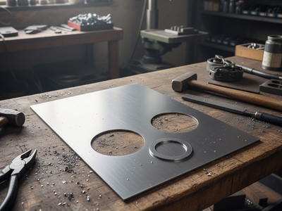 Ergebnis von Wasserstrahlzuschnitte nach Maß